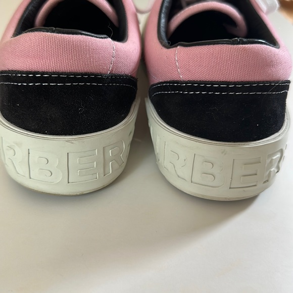 Burberry Authentic Nova Check pattern canvas sneakers - Picture 3 of 11